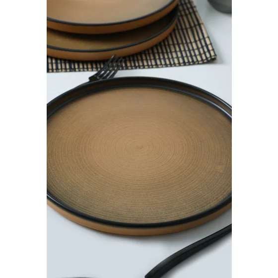 Set Farfurii (6 bucati) Ivory-X00018265, Ceramica, Maroniu picture - 5