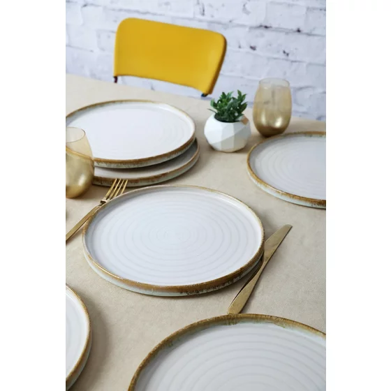 Set Farfurii (6 bucati) Ivory-X00018268, Ceramica, Alb picture - 2