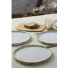 Set Farfurii (6 bucati) Ivory-X00018268, Ceramica, Alb picture - 4