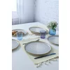 Set Farfurii (6 bucati) Ivory-X00018269, Ceramica, Alb/Albastru picture - 3