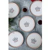 Set Farfurii Desert (6 bucati) Ivory-275KRM2323, Ceramica, Alb picture - 2