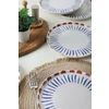 Set Farfurii Pentru Desert (6 bucati) Ivory-275KRM2324, Ceramica, Alb picture - 2