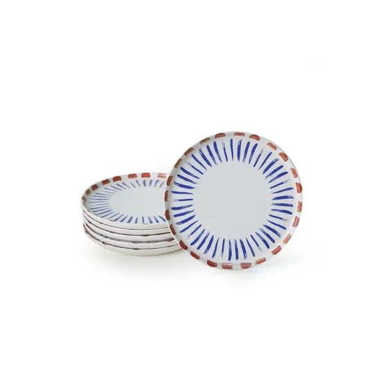 Set Farfurii Pentru Desert (6 bucati) Ivory-275KRM2324, Ceramica, Alb picture - 4