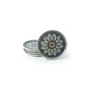 Set Farfurii Pentru Desert (6 bucati) Ivory-X00017442, Ceramica, Albastru|Gri|Galben picture - 5