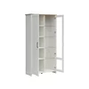 Set Living Loksa, 4 piese, Pal Melaminat, Pin Alb/Stejar Gradson picture - 4
