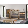 Set Living Milton,  4 Piese, 347x40.5x193.5 h cm, Pal Melaminat/MDF, Stejar Cremona/Antracit picture - 1