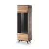 Set Living Rogan 5 piese, Negru/Stejar Wotan picture - 6