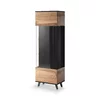 Set Living Rogan 5 piese, Negru/Stejar Wotan picture - 7