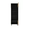Set Living Rogan 5 piese, Negru/Stejar Wotan picture - 8