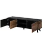 Set Living Rogan 5 piese, Negru/Stejar Wotan picture - 12