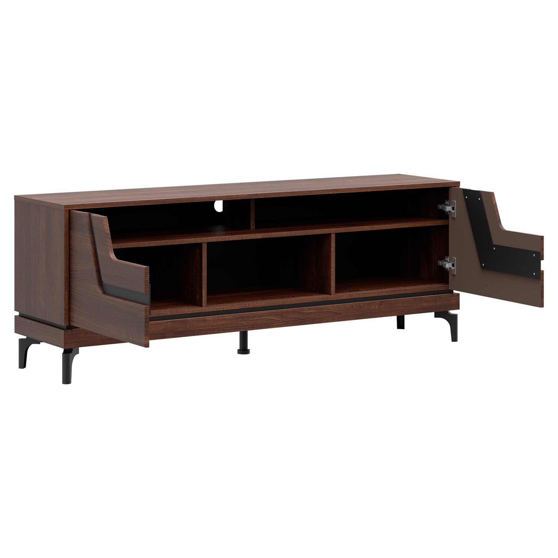 Set Living Vero, 4 Piese, 310x38.5x198 h cm, Pal Melaminat/MDF