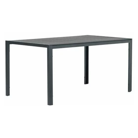 Set Masa De Gradina Viking 150 L + 4 Scaune Paris, 205x90x74 cm, Metal/Lemn Artificial picture - 2