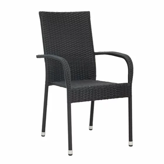 Set Masa De Gradina Viking 150 L + 4 Scaune Paris, 205x90x74 cm, Metal/Lemn Artificial picture - 5