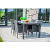 Set Masa De Gradina Viking 150 L + 4 Scaune Sanne, 205x90x74 cm, Metal/Lemn Artificial picture - 3