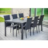 Set Masa De Gradina Viking 205 XL + 6 Scaune Paris, 205x90x74 cm, Metal/Lemn Artificial picture - 7