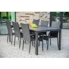 Set Masa De Gradina Viking 205 XL + 6 Scaune Paris, 205x90x74 cm, Metal/Lemn Artificial picture - 8