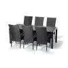 Set Masa De Gradina Viking 205 XL + 6 Scaune Paris, 205x90x74 cm, Metal/Lemn Artificial picture - 9
