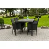 Set Masa De Gradina Viking 205 XL + 6 Scaune Sanne, 205x90x74 cm, Metal/Lemn Artificial picture - 3