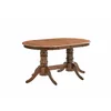 Set Masa Extensibila Nice + 6 Scaune Benoni, 150-190x90x76 cm, Lemn, Nuc picture - 3