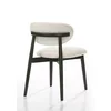 Set Masa Rotunda Kenji + 4 scaune Vania, Ø120x75.5 cm, Lemn/MDF/Furnir, Wenge picture - 3