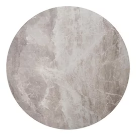 Set Masute de Cafea Hagen 25002, Ø63x48 cm+ 48x38 cm, Metal/MDF/Piatra Sinterizata, Grafit/ Gri Marmura