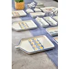 Set Mic Dejun (14 bucati) Ivory-452PTR1202, Ceramica, Multicolor picture - 4