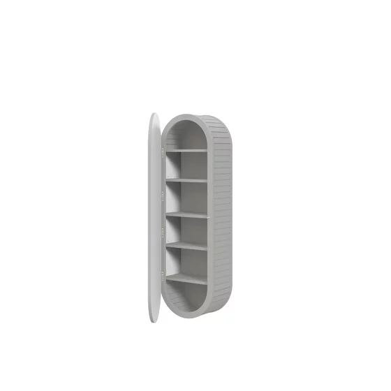 Set Mobilier de Baie HOF100, Masca Chiuveta + Dulap Oglinda + Dulap Suspendat,  Front MDF, Casmir picture - 5