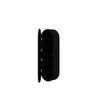 Set Mobilier de Baie HOF100, Masca Chiuveta + Dulap Oglinda + Dulap Suspendat,  Front MDF, Negru picture - 5