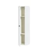 Set Mobilier de Baie HOF101B, Masca Chiuveta + Dulap Oglinda +  2 x Dulap Suspendat,  Front MDF, Alb picture - 6