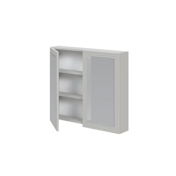 Set Mobilier de Baie HOF101B, Masca Chiuveta + Dulap Oglinda +  2 x Dulap Suspendat,  Front MDF, Casmir picture - 6