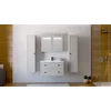 Set Mobilier de Baie HOF101B, Masca Chiuveta + Dulap Oglinda +  2 x Dulap Suspendat,  Front MDF, Casmir picture - 1