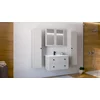 Set Mobilier de Baie HOF101B, Masca Chiuveta + Dulap Oglinda +  2 x Dulap Suspendat,  Front MDF, Casmir picture - 2