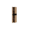 Set Mobilier de Baie HOF102B, Masca Chiuveta + Dulap Oglinda + 2 x Dulap Suspendat,  Pal Melaminat, Stejar Auriu picture - 5