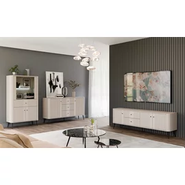 Set Mobilier Living Larnaca, 3 Piese, Pal Melaminat/MDF - Casamir