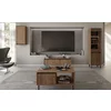 Set Mobilier Living Osaka, 4 piese, Pal Melaminat/MDF Frezat, Stejar Evoke picture - 1