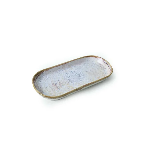 Set Platouri(2 bucati) Ivory-X00017290, Ceramica, Albastru/Alb picture - 7