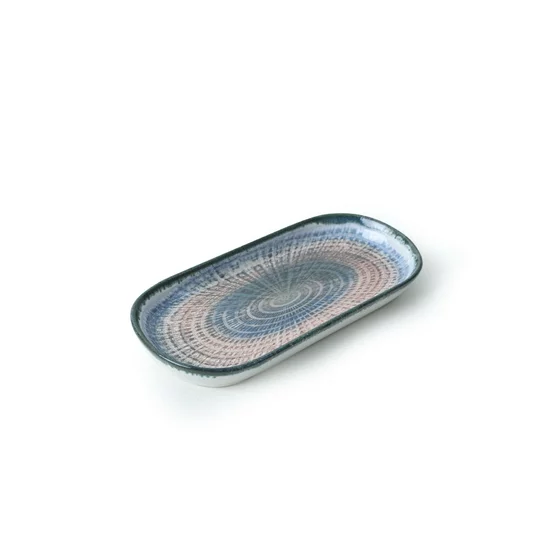 Set Platouri(2 bucati) Ivory-X00017290, Ceramica, Albastru/Alb picture - 8