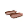 Set Platouri(2 bucati) Ivory-X00017483, Ceramica, Maro picture - 2