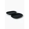Set Platouri(2 bucati) Ivory-X00017597, Ceramica, Negru picture - 5