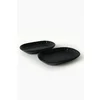 Set Platouri(2 bucati) Ivory-X00017603, Ceramica, Negru picture - 3