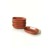 Set Platouri(6 bucati) Ivory-X000161330, Ceramica, Maro picture - 4