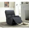 Set Recliner ASTHA 3R+2R+1R, Canapea 3R - 187x94x102, Canapea 2R - 138x94x102 cm, Fotoliu - 138x94x102 cm, Stofa, Gri picture - 3
