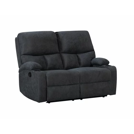 Set Recliner ASTHA 3R+2R+1R, Canapea 3R - 187x94x102, Canapea 2R - 138x94x102 cm, Fotoliu - 138x94x102 cm, Stofa, Gri picture - 4