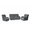 Set Recliner Denton 3L+2R+1R, Canapea 3L - 187x94x103 cm, Canapea 2R - 134x94x103 cm, Fotoliu - 78x94x103 cm, Stofa, Gri picture - 2
