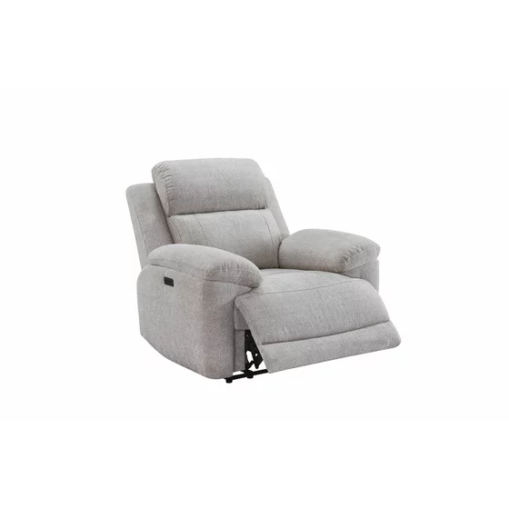 Set Recliner Electric Herbert, 3L+2R+1R, Canapea 3L - 227x97x102 cm, Canapea 2R + Bar - 201x97x102 cm, Fotoliu - 107x94x103 cm, Stofa, Beige picture - 5