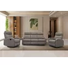Set Recliner Karen, 3L+1L+1L, Canapea 3L - 185x100x96 cm, Fotoliu - 78x100x96 cm, Stofa, Beige picture - 1