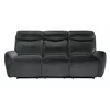 Set Recliner Spencer 3R+1R+1R, Canapea 3R - 212x99x100 h cm, Fotoliu - 95x99x100 cm, Stofa, Gri Inchis picture - 2