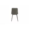 Set 4 Scaune Fulop, 45x53.5x89.5 cm, Metal/Microfibra, Gri picture - 6