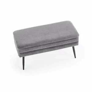 Taburet Vermont Gri/Negru