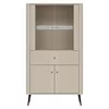 Vitrina Dubla, Larnaca VG07, 4 Usi + Sertar, 90x40x160 h cm, Pal Melaminat/MDF - Casmir picture - 1